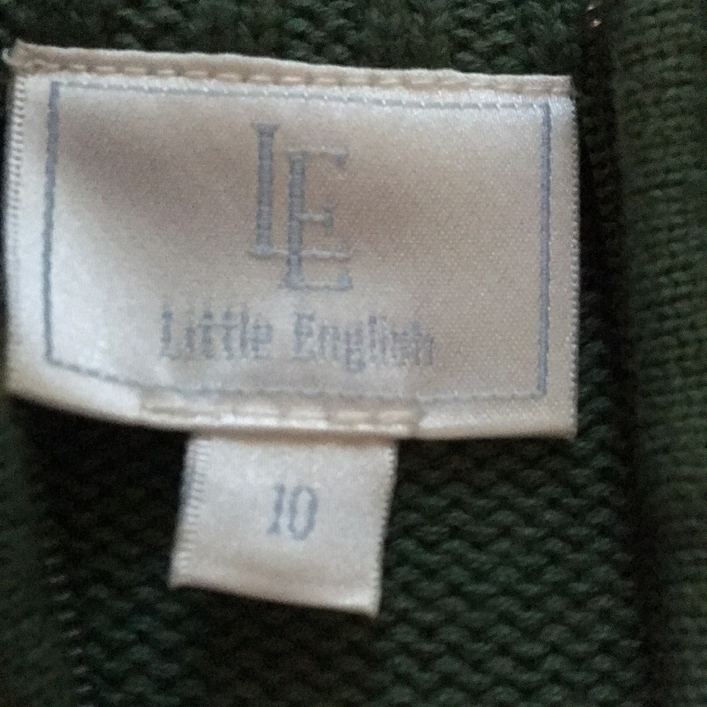 This is the green shirt for a little kid